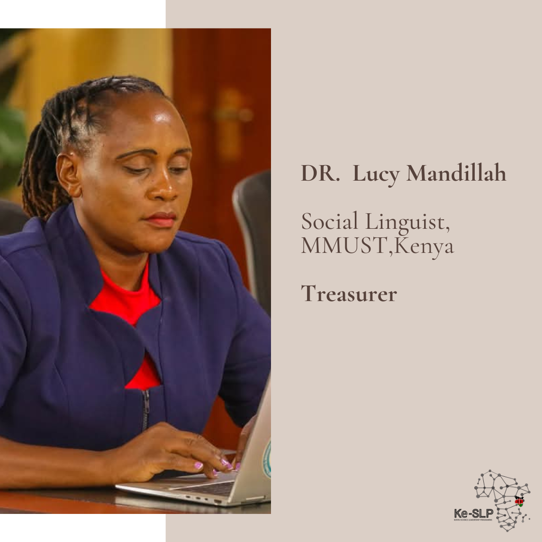 Treasurer - Dr. Lucy Mandillah